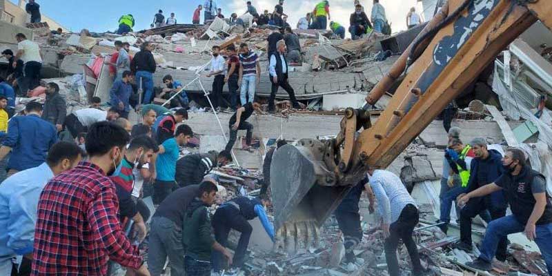 Hiện trường trận động đất ở Adana, Thổ Nhĩ Kỳ
