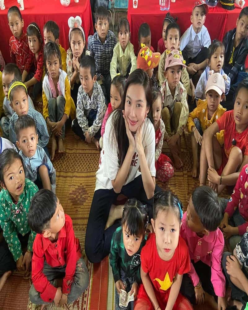 Hoa hậu Thùy Tiên đóng góp giá trị to lớn cho cộng đồng