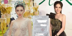 Hoa hậu Thùy Tiên bị kiện